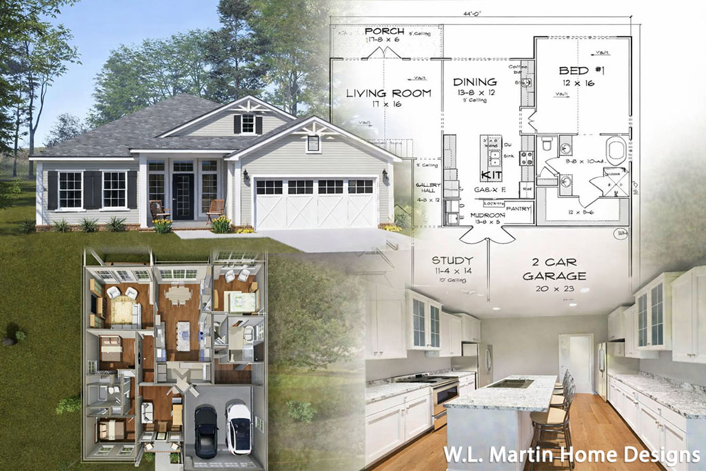 Press Release: W.L. Martin Home Designs Launches New Closed-Concept Home Plans With Classic Separation and Today’s Top Features