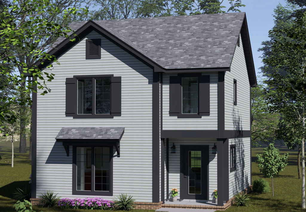 Small Footprint, Big Privacy: Plan #24626 Packs 3 Beds and 3 Full Baths Into 1,328 Sq Ft With Fresh Interior Visuals