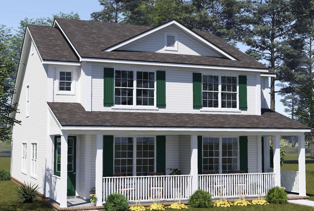 duplex home plan 24649