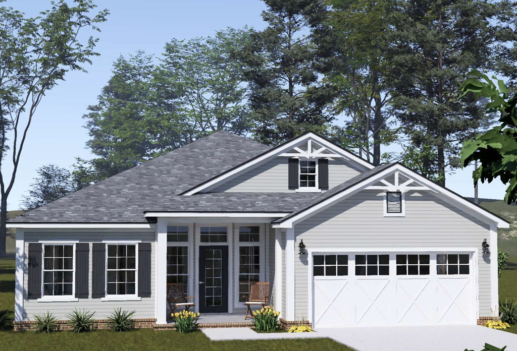Earth Day House Plan Pick: Maplewood Springs #24639 Brings Natural Light and a Fresh Closed-Concept Design