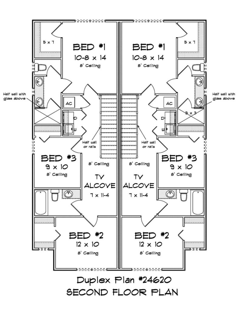 wl martin home designs plan 24620 juniper falls layout second floor