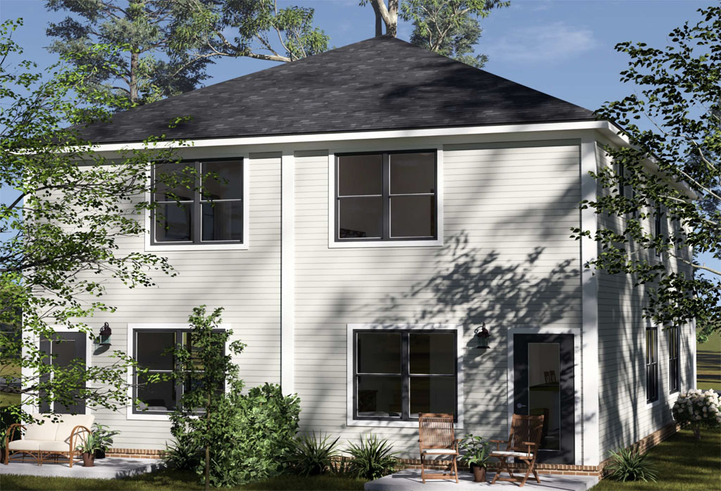 wl martin home designs plan 24620 juniper falls rear