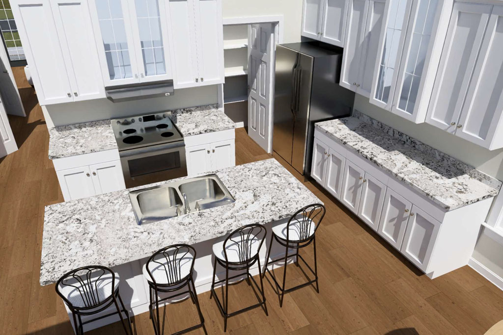 w.l. martin home designs plan 24631 kitchen