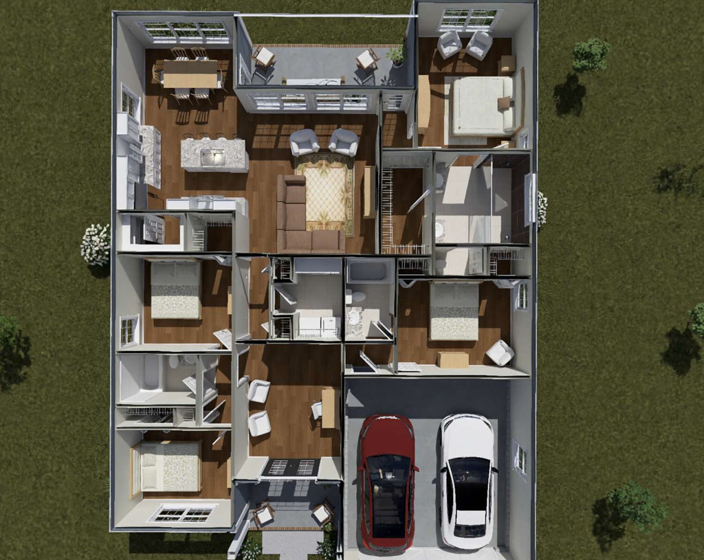 w.l. martin home designs plan 24631 layout