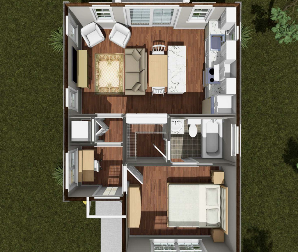 wl martin home designs plan 24650 tiny home layout