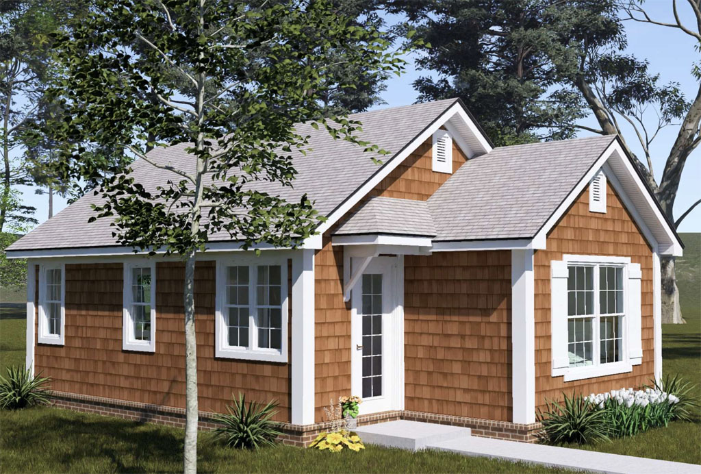 wl martin home designs plan 24650 tiny home side view