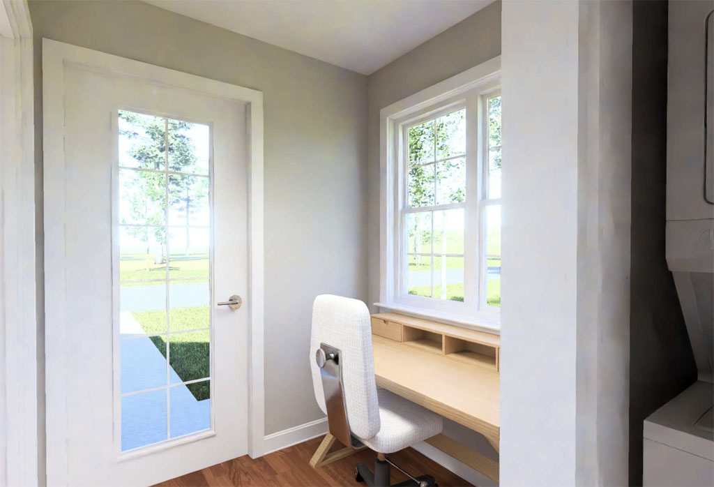 wl martin home designs plan 24650 tiny home study room