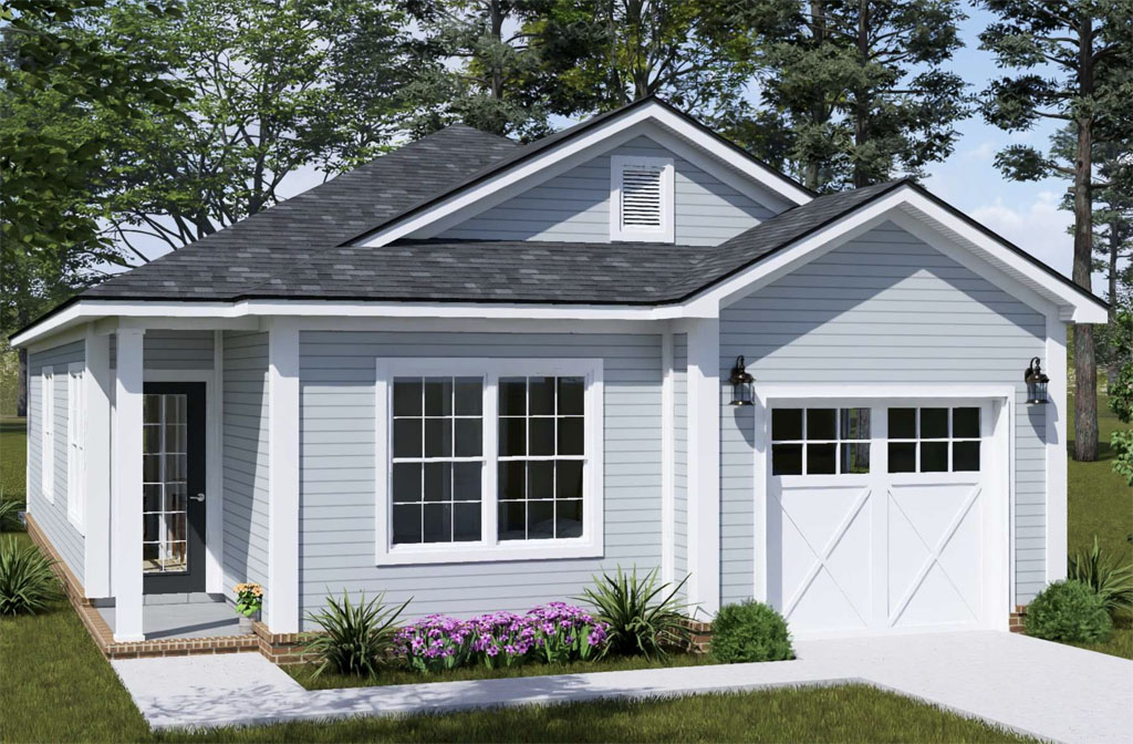 Granite Hollow Plan #24636 Offers Developers a Smart Small Home with Lasting Appeal