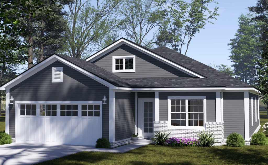 Deerbrook Plan #24602: A Smart 3-Bedroom Home Plan That Fits Today’s Market